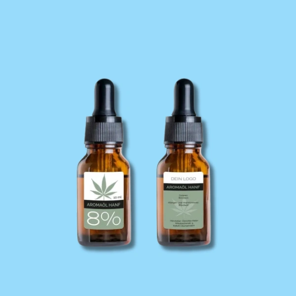 custom CBD labels sticker packaging