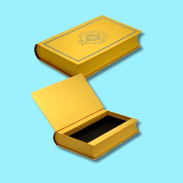 Custom Bookend Rigid Packaging Boxes