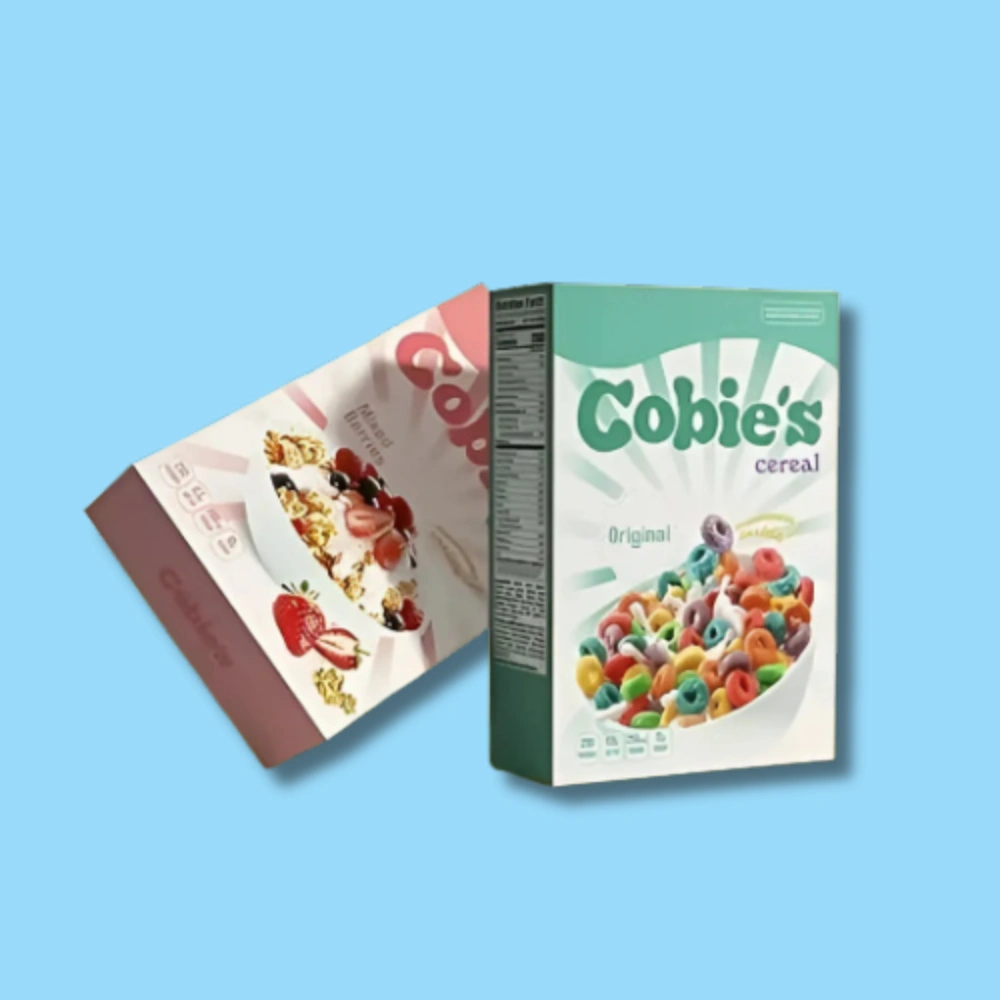 custom cereal boxes packaging