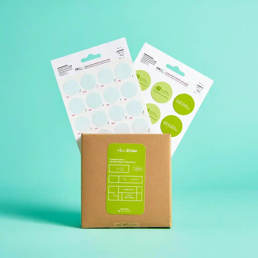 Custom Sticker and labels packaging on